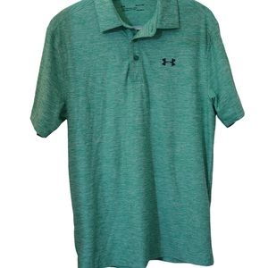 Under Armour Green Polo, Size Small